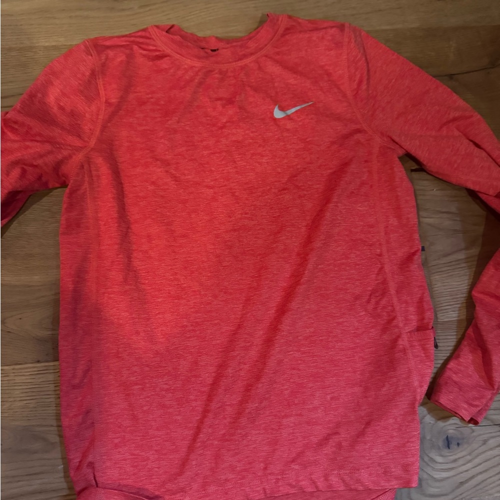 Nike Dri-FIT Red Athletic Top